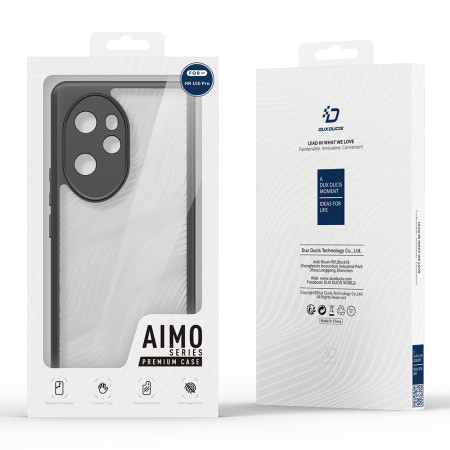 Husa pentru Honor 100 Pro, Dux Ducis Aimo Series, Black