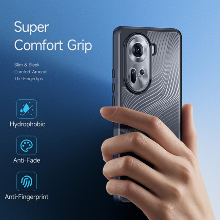 Husa pentru Oppo Reno 11, Dux Ducis Aimo Series, Black