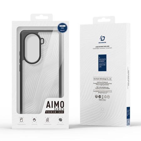 Husa pentru Oppo Reno 11, Dux Ducis Aimo Series, Black