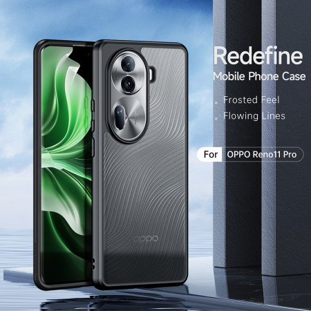 Husa pentru Oppo Reno11 Pro Dux Ducis Aimo Series, Black