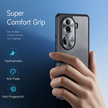 Husa pentru Oppo Reno11 Pro Dux Ducis Aimo Series, Black