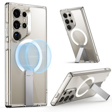 Husa pentru Samsung Galaxy S24 Ultra ESR Boost Flickstand HaloLock, Clear