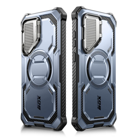 Husa pentru Samsung Galaxy S24 si Folie, I-Blason Armorbox MagSafe, Tilt