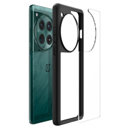 Husa pentru OnePlus 12, Spigen Ultra Hybrid, Matte Black