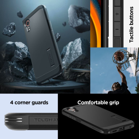 Husa pentru Samsung Galaxy Xcover7, Spigen Tough Armor, Black