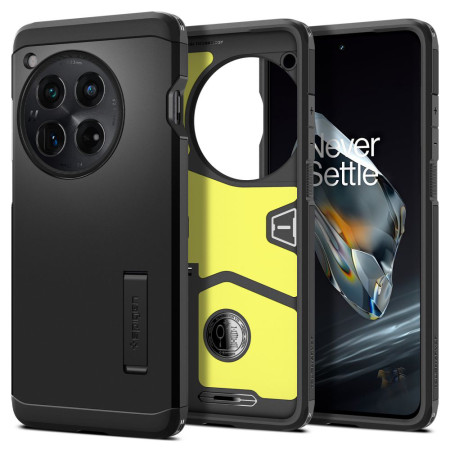 Husa pentru OnePlus 12, Spigen Tough Armor, Black