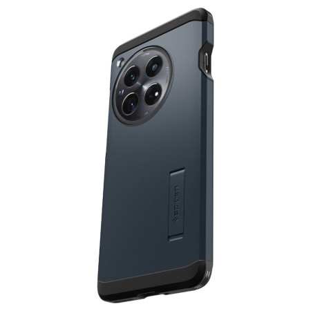 Husa pentru OnePlus 12, Spigen Tough Armor, Metal Slate