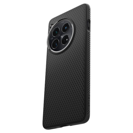 Husa pentru OnePlus 12, Spigen Liquid Air, Matte Black