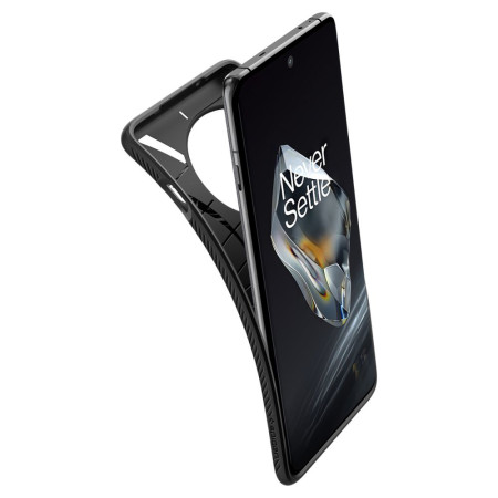 Husa pentru OnePlus 12, Spigen Liquid Air, Matte Black