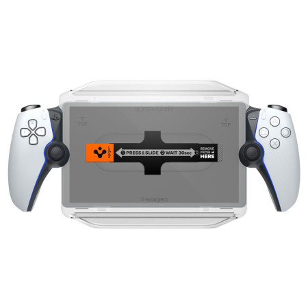 Folie pentru Sony PlayStation Portal, Spigen Glas.TR EZ FIT, Clear