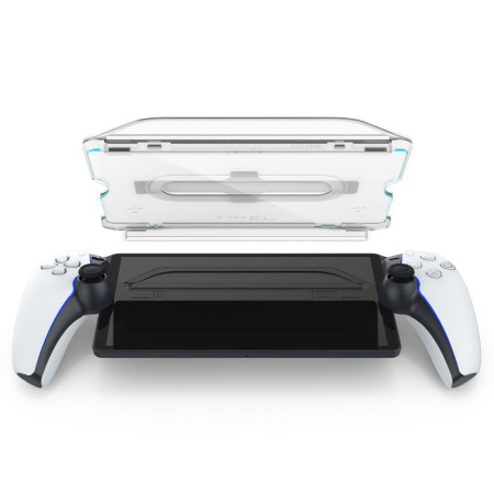 Folie pentru Sony PlayStation Portal, Spigen Glas.TR EZ FIT, Clear