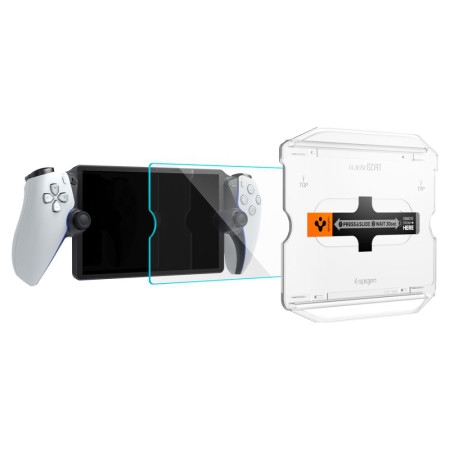 Folie pentru Sony PlayStation Portal, Spigen Glas.TR EZ FIT, Clear