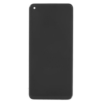 Ecran Compatibil cu Oppo Find X3 Lite, AMOLED cu Touchscreen si Rama, Black