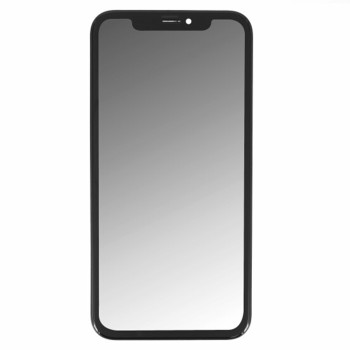 Ecran Compatibil cu iPhone 12 / 12 Pro, In-Cell LCD cu Touchscreen si Rama, Black