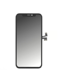 Ecran Compatibil cu iPhone 11 Pro Max si Folie Adeziva, NCC Advanced In-Cell cu Touchscreen si Rama, Black