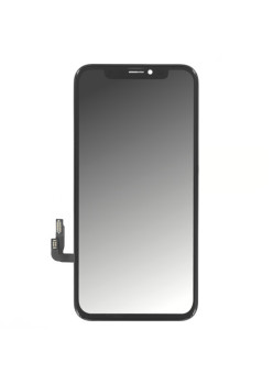 Ecran Compatibil cu iPhone 12 / 12 Pro si Folie Adeziva, NCC Prime In-Cell cu Touchscreen si Rama, Black