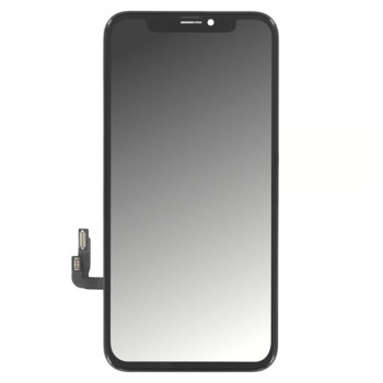 Ecran Compatibil cu iPhone 12 / 12 Pro si Folie Adeziva, NCC Prime In-Cell cu Touchscreen si Rama, Black