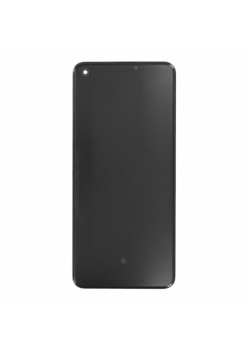 Ecran Compatibil cu Oppo A74 4G cu Touchscreen si Rama, Black