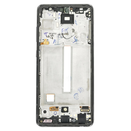Ecran Compatibil cu Samsung Galaxy A52 cu Touchscreen si Rama, SM-A525, Black