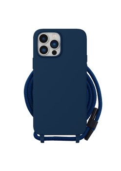 Husa pentru Honor X6 / X8 5G / 70 Lite - Techsuit Crossbody Lanyard - Blue