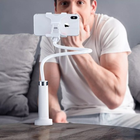 Ugreen - Desk Holder (30488) - for Phone 4 - 7.2", Flexible, 120cm - White