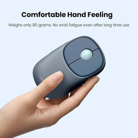 Mouse PC Fara Fir 1000/1600/2000/4000 DPI, Ugreen (90538), Blue