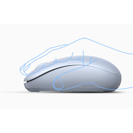 Mouse PC Fara Fir 800/1200/1600/2400 DPI, Ugreen, Dusty Blue