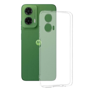 Husa pentru Motorola Moto G35 - Techsuit Clear Silicone - Transparent