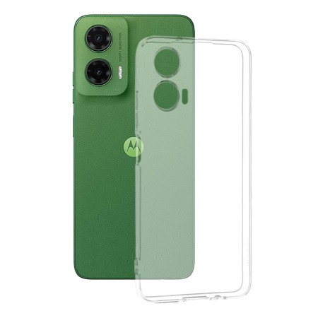 Husa pentru Motorola Moto G35 - Techsuit Clear Silicone - Transparent