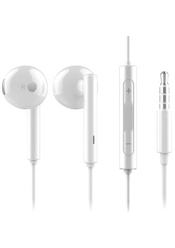 Casti Audio Jack Cu Microfon Huawei AM115,White 