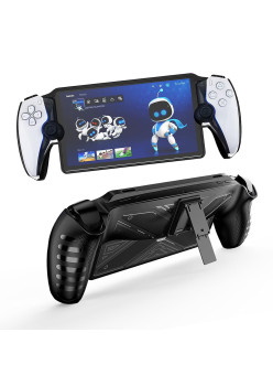 Husa pentru PlayStation Portal Remote Player Kickstand, Negru