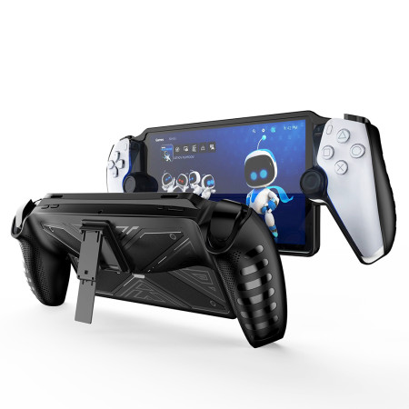 Husa pentru PlayStation Portal Remote Player Kickstand, Negru