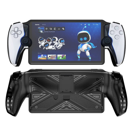 Husa pentru PlayStation Portal Remote Player Kickstand, Negru