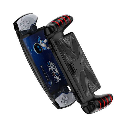 Husa pentru PlayStation Portal Remote Player Kickstand, Negru