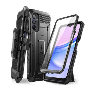 Husa pentru Samsung Galaxy A15 4G / A15 5G, Supcase Unicorn Beetle Pro, Black