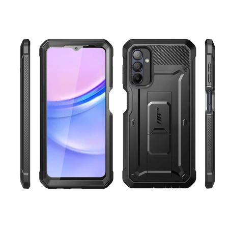 Husa pentru Samsung Galaxy A15 4G / A15 5G, Supcase Unicorn Beetle Pro, Black