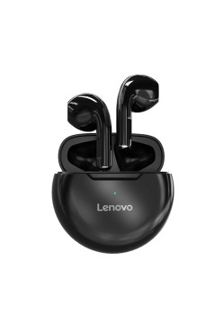 Casti Bluetooth TWS Lenovo HT38, Black