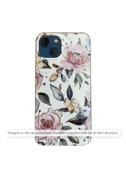 Husa pentru Honor Magic6 Lite - Techsuit Marble Series - Chloe White