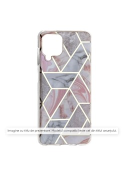 Husa pentru Honor Magic6 Lite - Techsuit Marble Series - Pink Hex