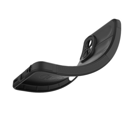 Husa pentru Realme C67, Antisoc, Margini Striatii, Design Minimalist, Black