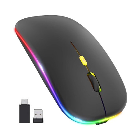 Mouse Fara Fir 2.4G, 1600 DPI, Black