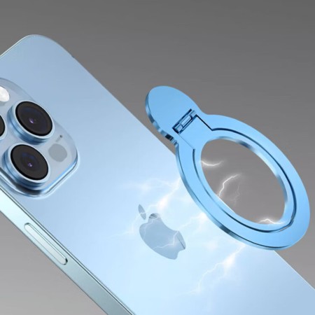 Suport Rotund pentru Telefon - Techsuit (MPR4) - Blue