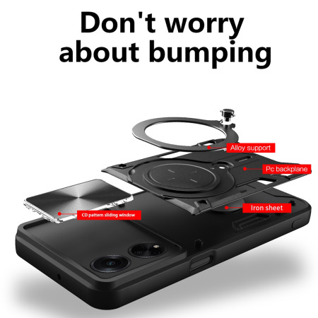 Husa pentru Oppo A98 5G - Guard Pro, Black