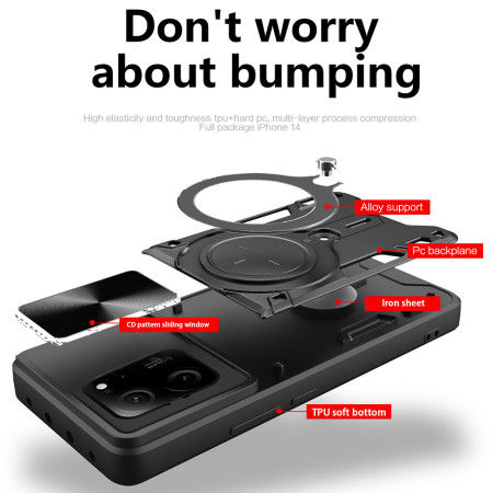 Husa pentru Xiaomi 13T / 13T Pro - Guard Pro, Black
