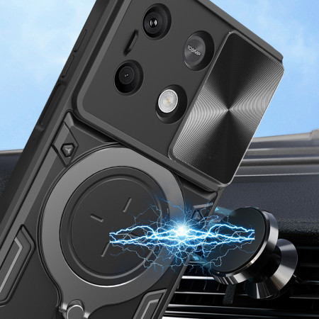 Husa pentru Xiaomi Redmi Note 13 Pro Plus 5G - Guard Pro, Black