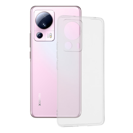 Husa Silicon compatibila Xiaomi 13 Lite, Pastreaza Originalitatea, Transparent 
