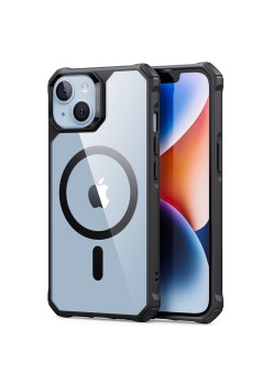 Husa pentru iPhone 14 Plus - ESR Air Armor HaloLock - Clear Black