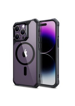 Husa pentru iPhone 14 Pro - ESR Air Armor HaloLock - Clear Black