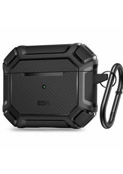 Husa AirPods 3, ESR, Shock Armor, Negru
