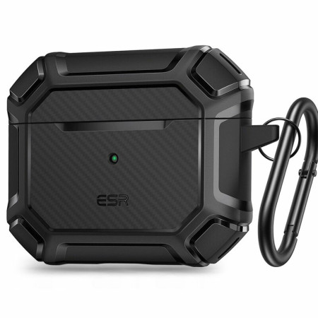 Husa AirPods 3, ESR, Shock Armor, Negru